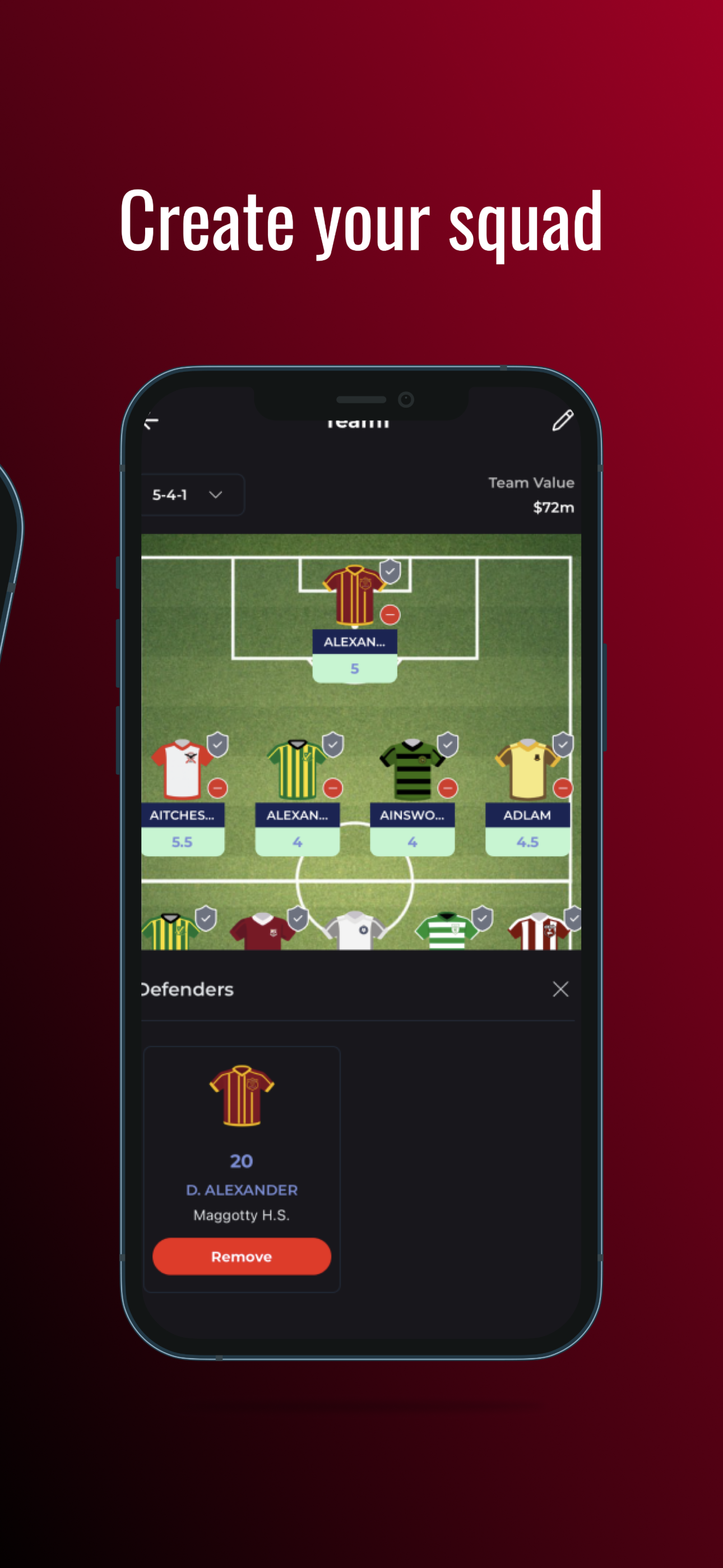 Create Your Squad