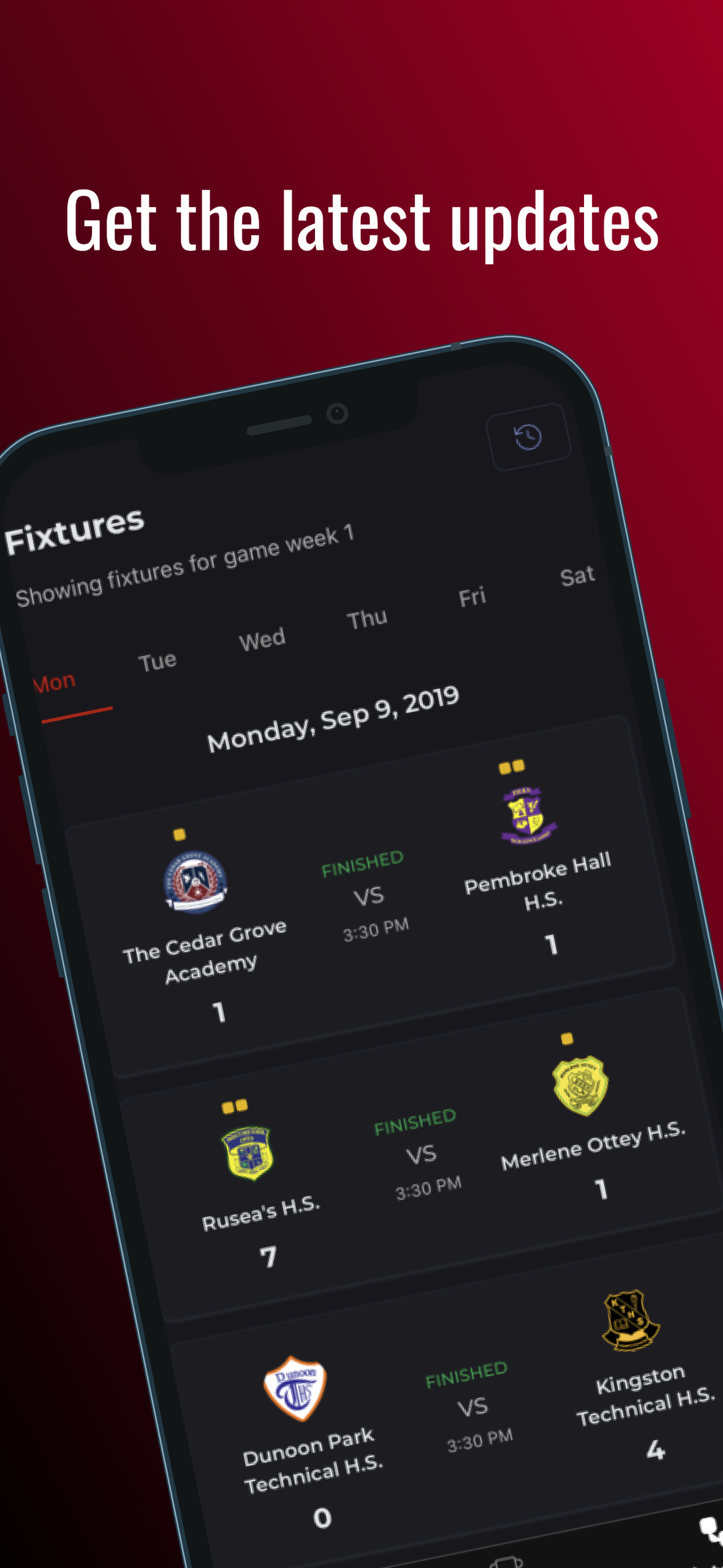 Live Match Updates